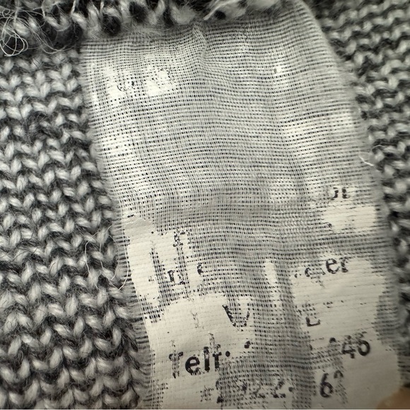 Wool Hoodie zip up Cardigan jacket ecuador aztec alpaca unisex - Picture 10 of 10